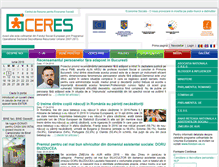 Tablet Screenshot of economiesociala.net